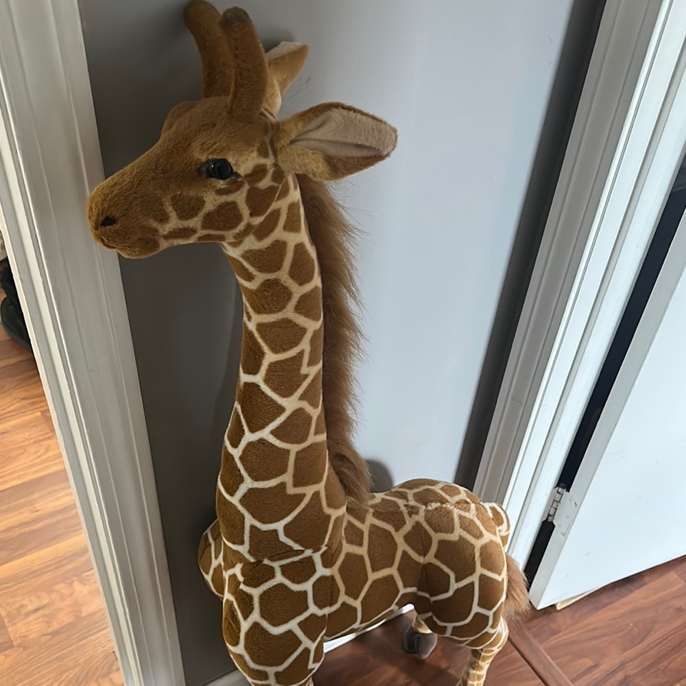 Large Plush Giraffe Toy